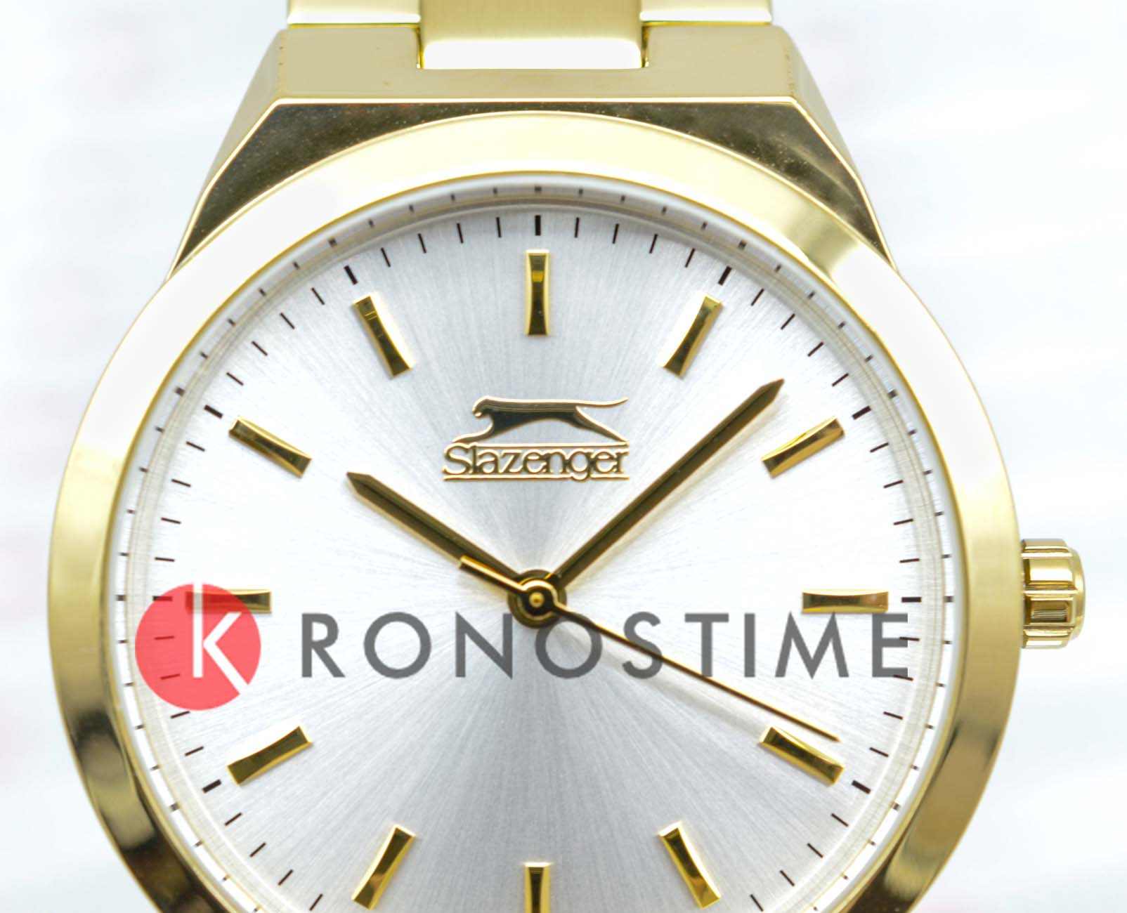 Slazenger Slazenger SL.09.2075.3.02,  англия женские часы на браслете суперметалл с ip покрытием боковой вид