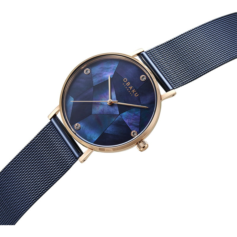 Obaku V268LXVLML женские часы застежка крупным планом