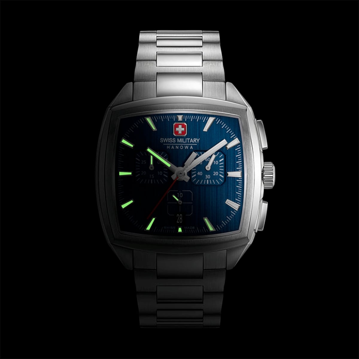 Swiss Military Hanowa Swiss Military Hanowa Starlight Chrono SMWGI0004302 швейцария наручные мужские часы заводная головка с логотипом Swiss Military Hanowa