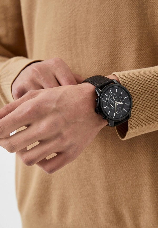 Armani Exchange Armani Exchange Banks AX1732 италия наручные мужские часы заводная головка с логотипом Armani Exchange