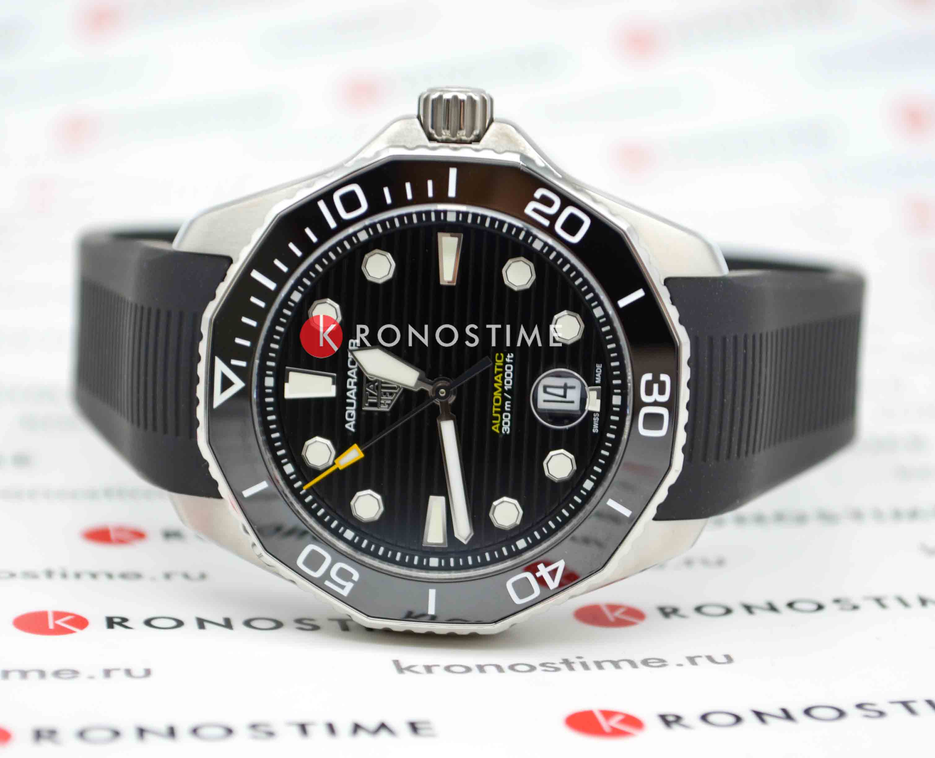 TAG Heuer TAG Heuer Aquaracer Professional 300 WBP201A.FT6197  - задняя крышка металл сталь корпуса, швейцария часы