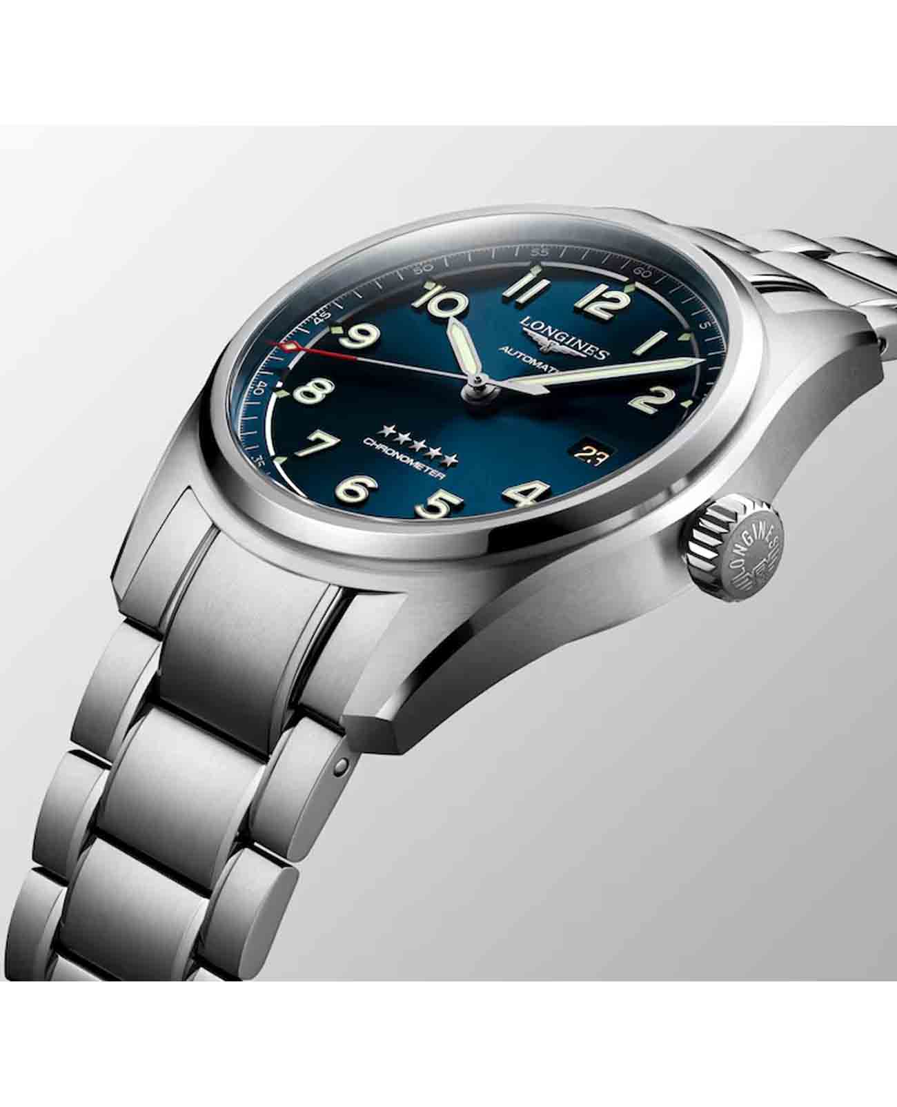 Longines Longines Spirit Prestige Edition L3.810.4.93.9  - задняя крышка сталь корпуса, швейцария часы