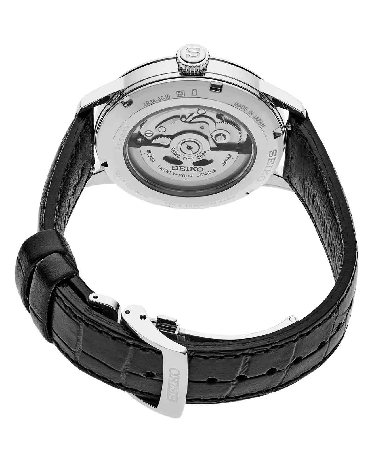 Seiko Seiko Presage Cocktail Time SSK039J1 Cocktail Time — детали корпуса и кожаный