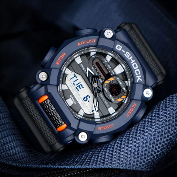 Casio Casio G-Shock GA-900-2A GA — детали корпуса и полимер