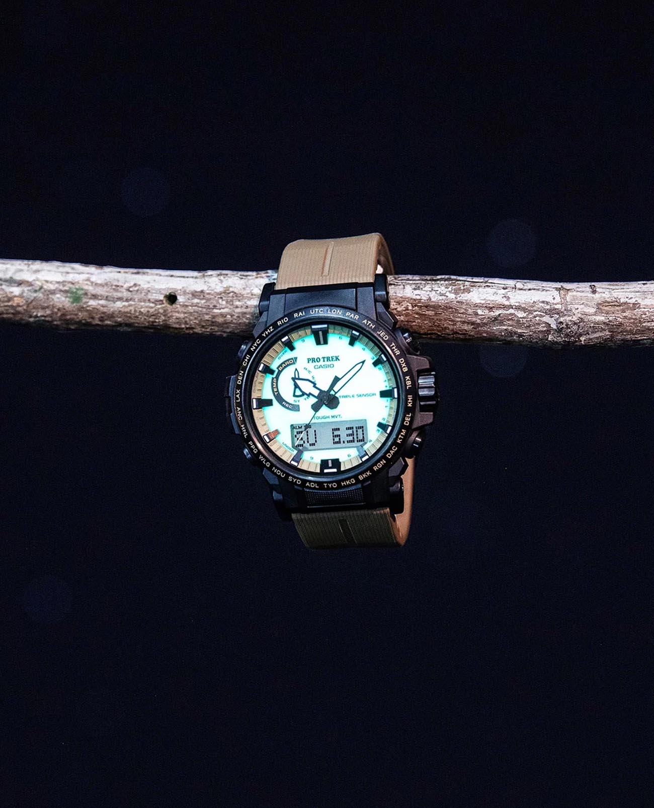 Casio Casio Pro Trek PRW-61LD-5 PRW — детали корпуса и полимер