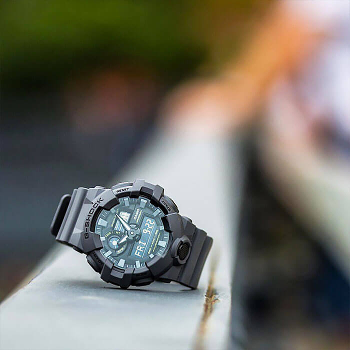 Casio Casio G-Shock GA-700UC-8A япония наручные мужские часы заводная головка с логотипом Casio