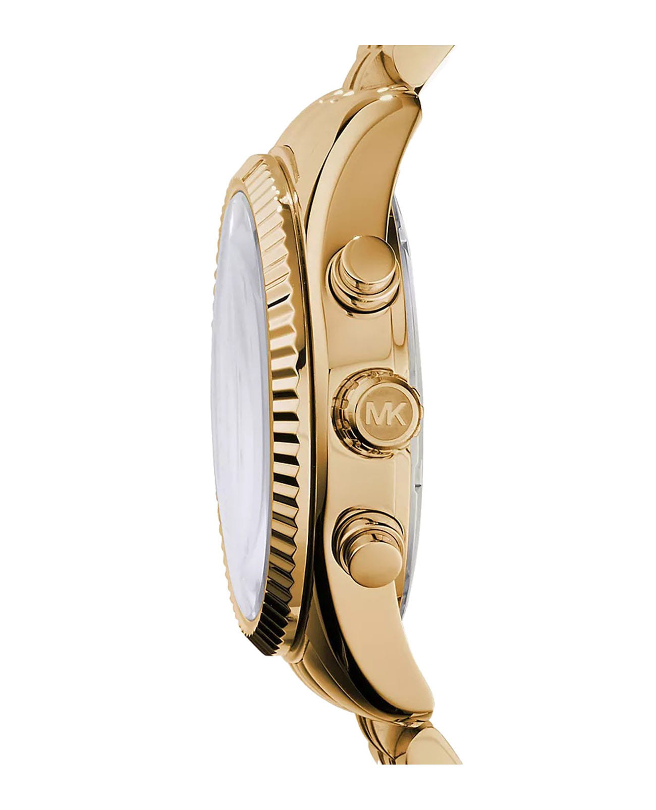 Michael Kors Michael Kors Lexington MK7378,  сша женские часы на браслете сталь c pvd покрытием боковой вид