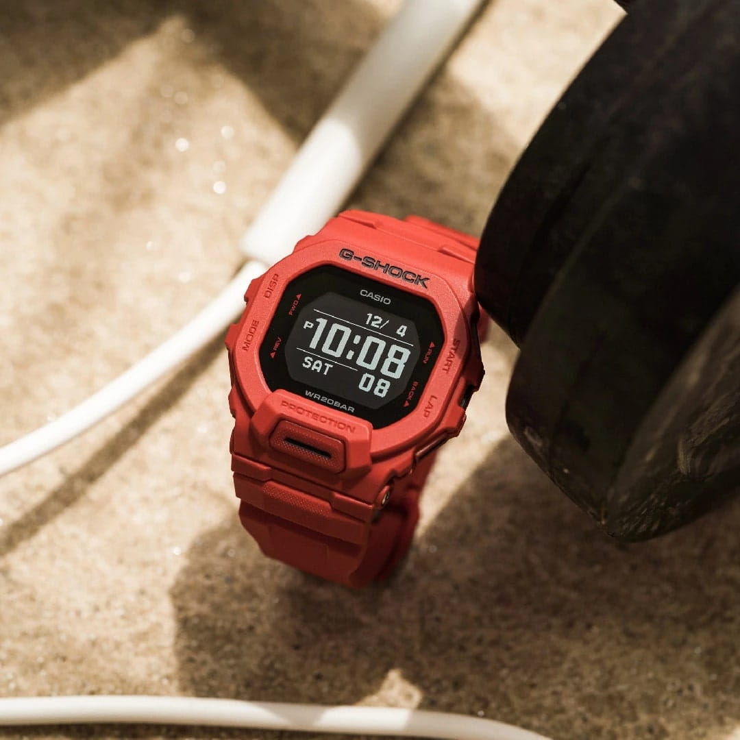 Casio Casio G-Shock GBD-200RD-4 G-SQUAD - задняя крышка пластик корпуса, япония часы