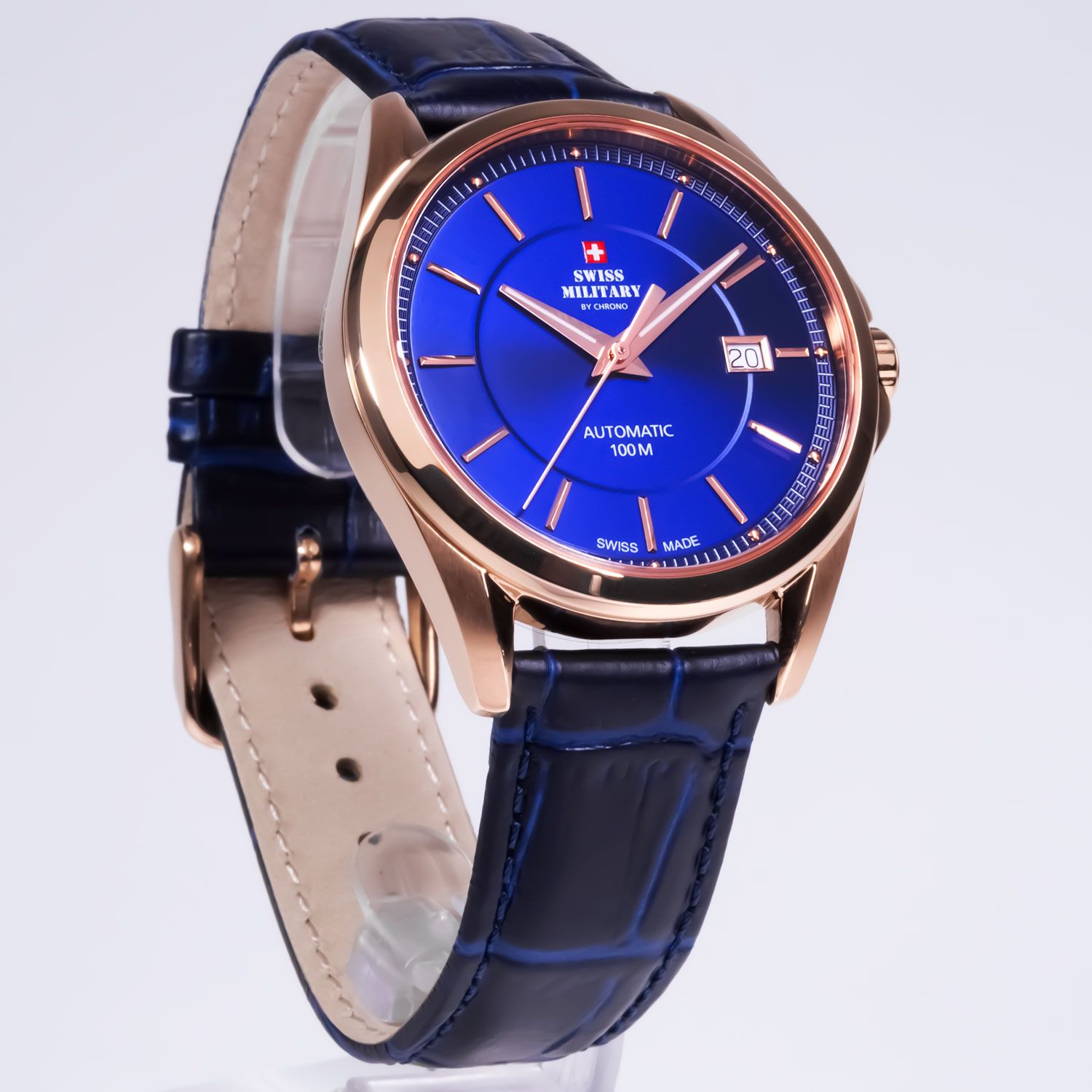 Swiss Military by Chrono Swiss Military by Chrono Automatic Collection SMA34085.19 , наручные мужские часы фото под углом