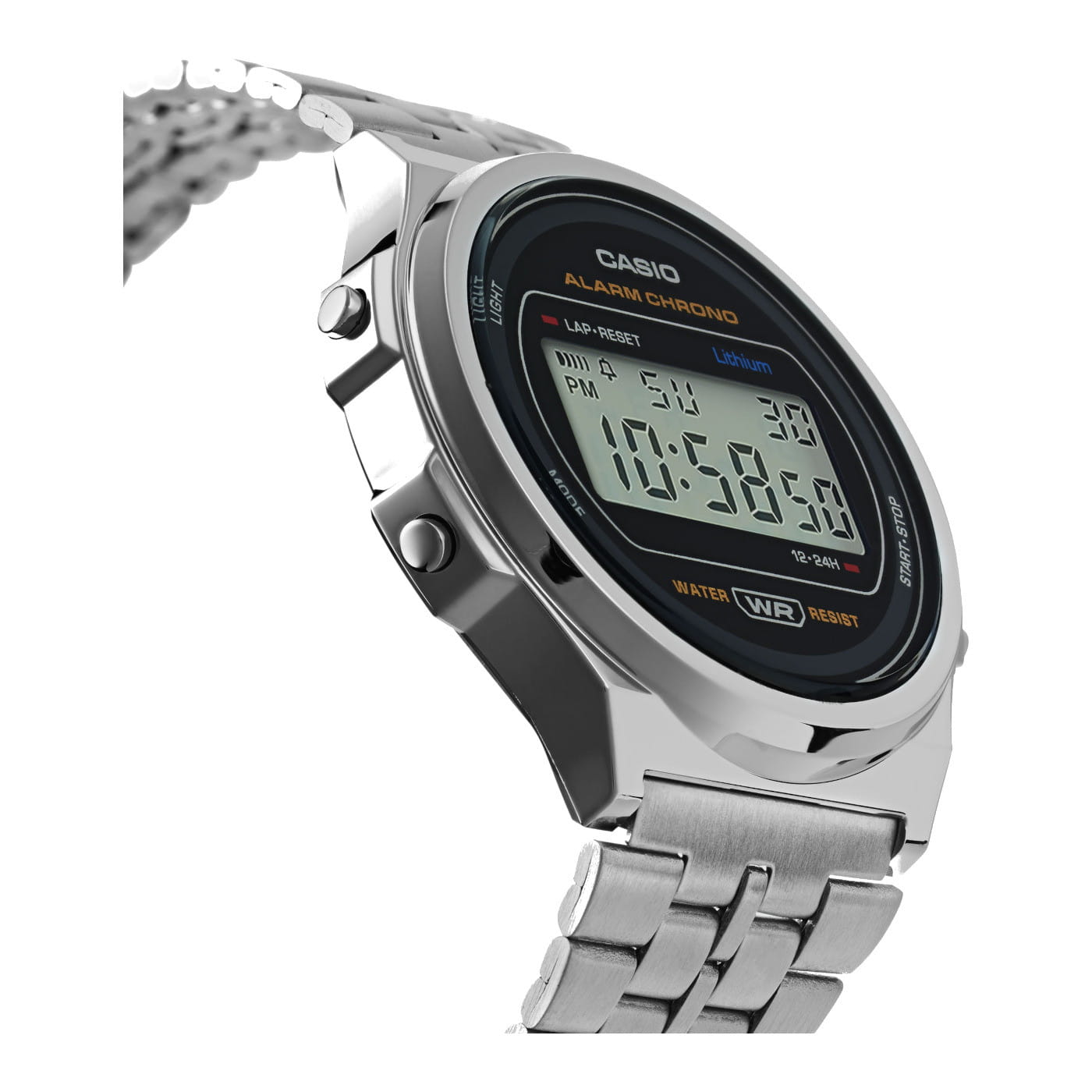 Casio Casio A171WE-1AEF , наручные мужские часы фото под углом