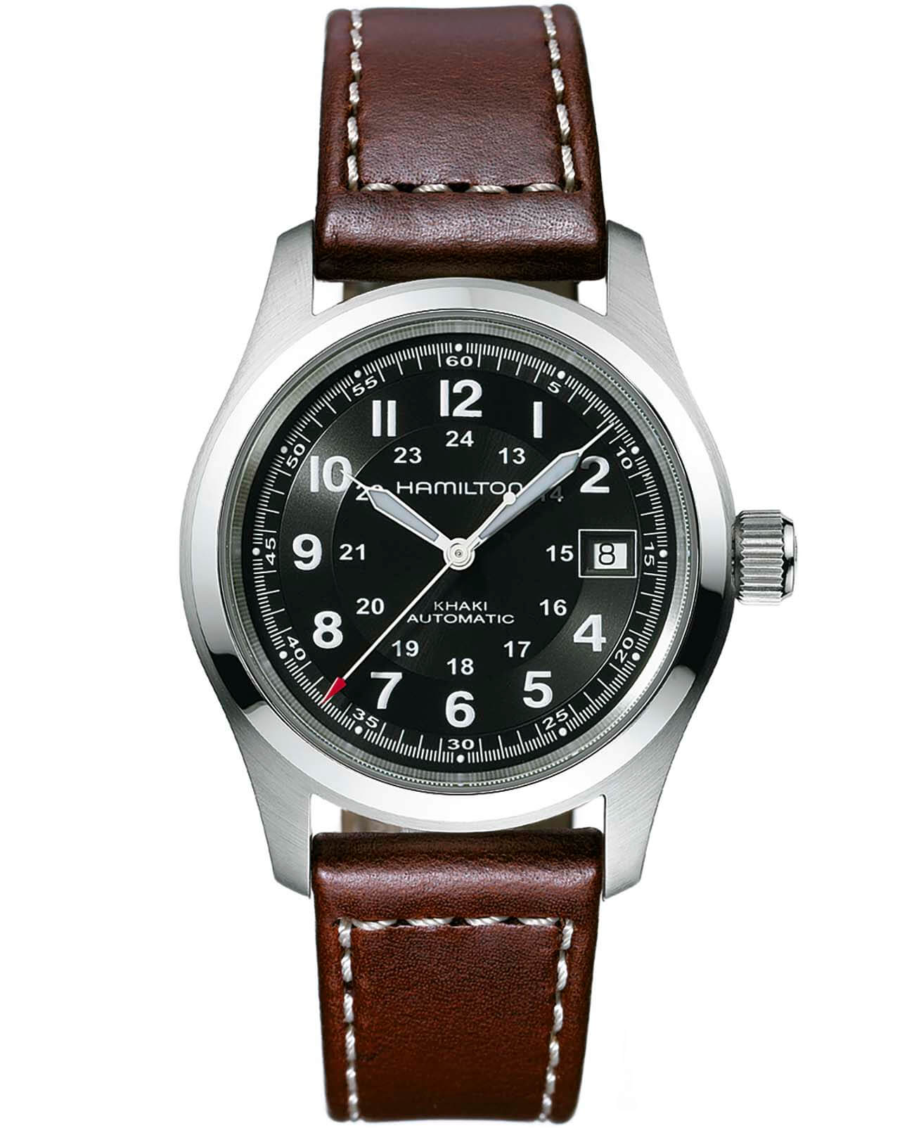 Оригинальные часы Hamilton Hamilton Khaki Field Auto H70455533 в фирменной упаковке от производителя