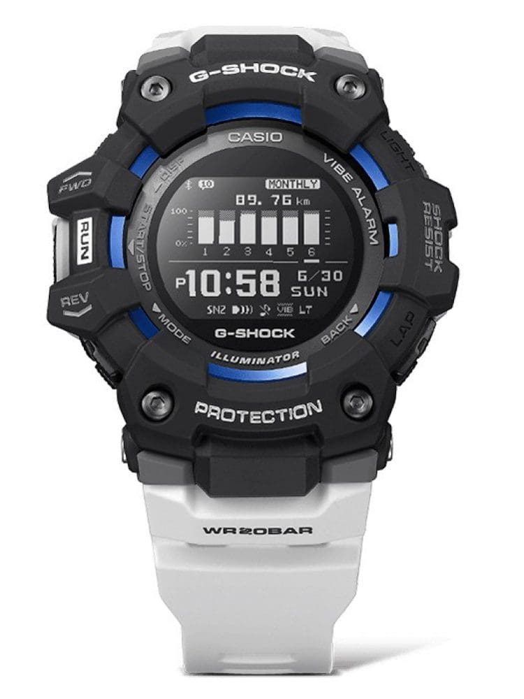 Casio Casio G-Shock GBD-100-1A7 G-SQUAD, наручные мужские часы фото под углом