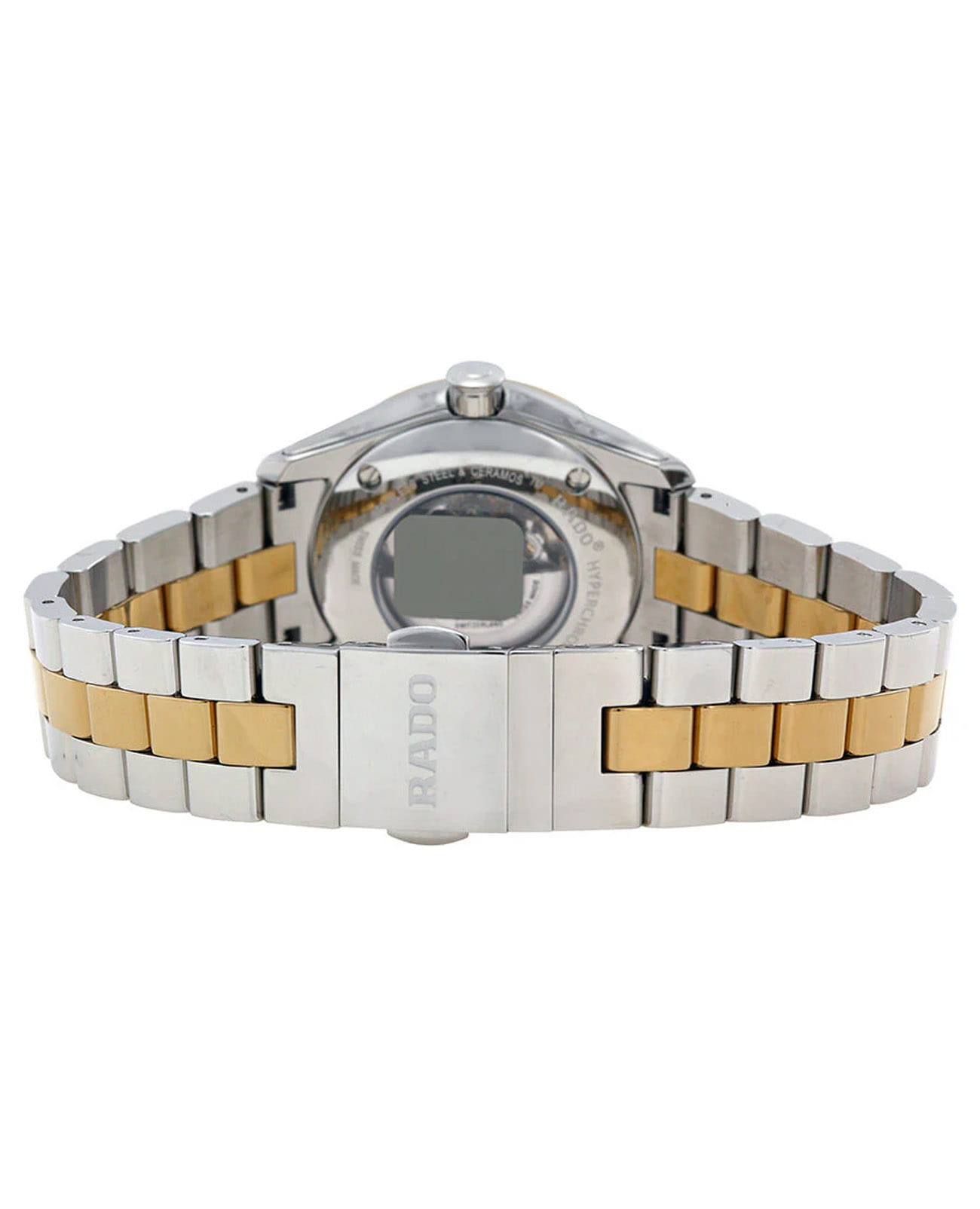 Rado Rado Hyperchrome R32088902, hyperchrome швейцария женские часы на браслете сталь + ceramos™ боковой вид