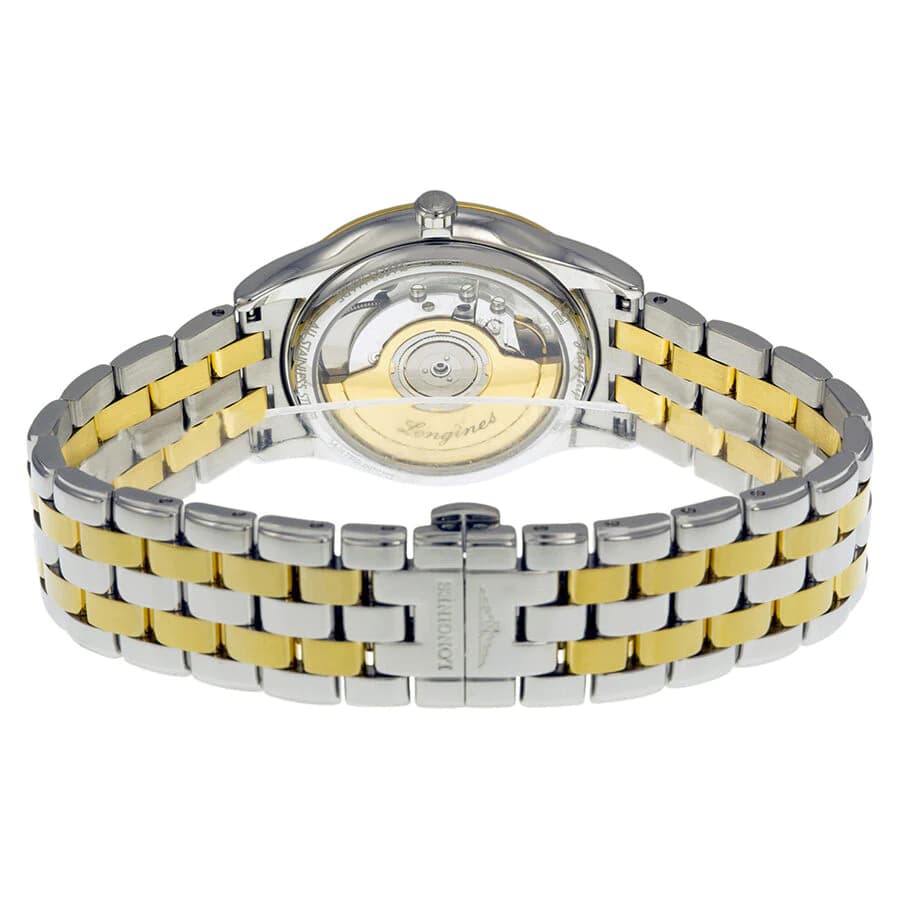 Оригинальные часы Longines Longines Flagship L4.774.3.37.7 механические калибр механизма l619/888 общий вид