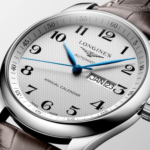 Longines Longines Master Collection L2.920.4.78.5, master collection швейцария мужские часы на браслете кожаный боковой вид