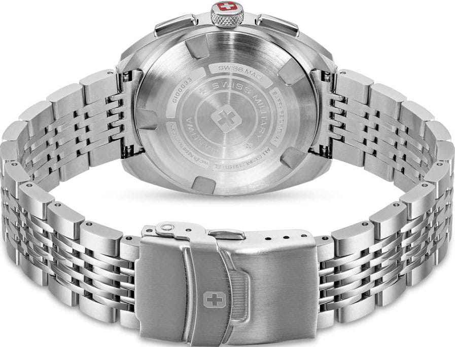 Swiss Military Hanowa Swiss Military Hanowa SMWGI0003302  - задняя крышка сталь металл корпуса, швейцария часы
