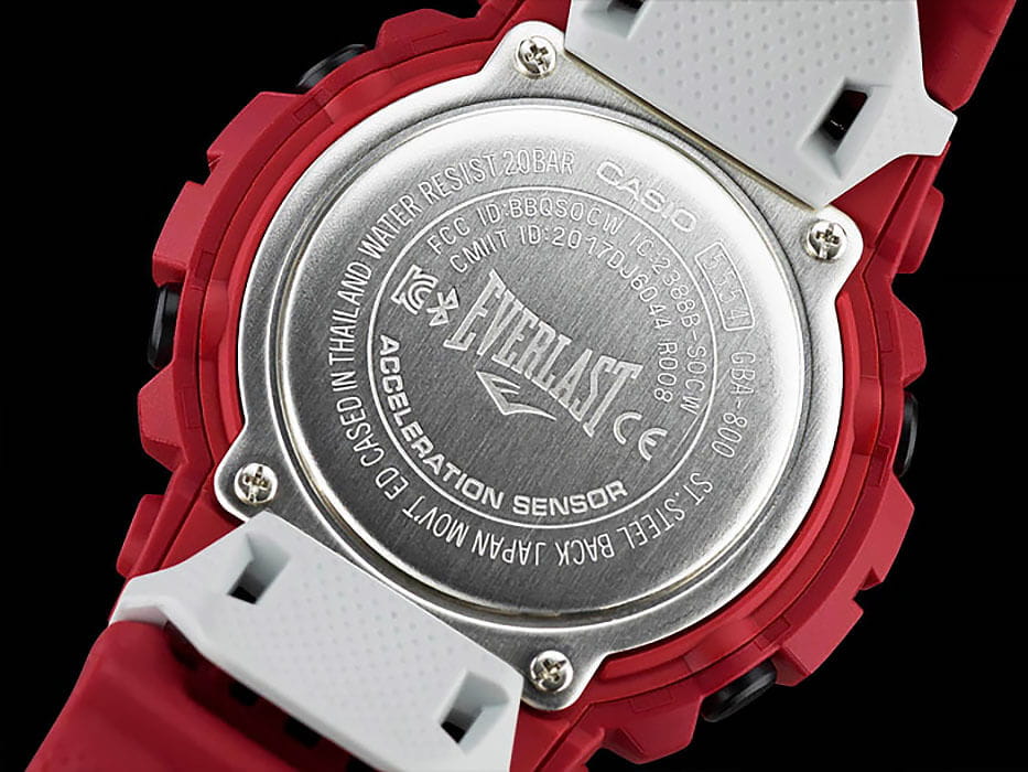 Оригинальные часы Casio Casio G-Shock GBA-800EL-4A электронные калибр механизма  общий вид
