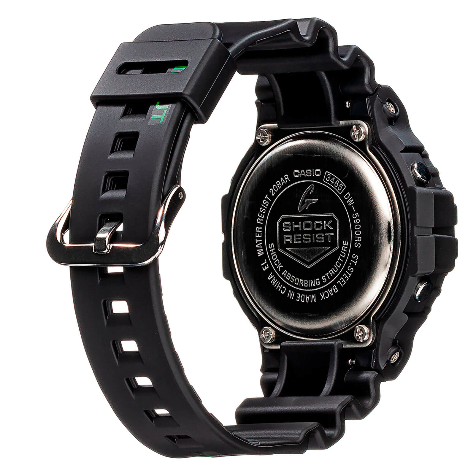 Оригинальные часы Casio Casio G-Shock DW-5900RS-1ER электронные калибр механизма  общий вид