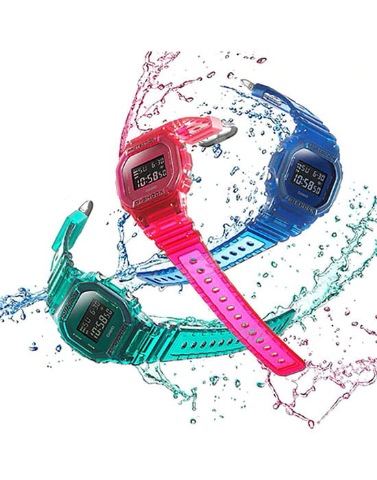 Оригинальные часы Casio Casio G-Shock DW-5600SB-3 электронные калибр механизма  общий вид