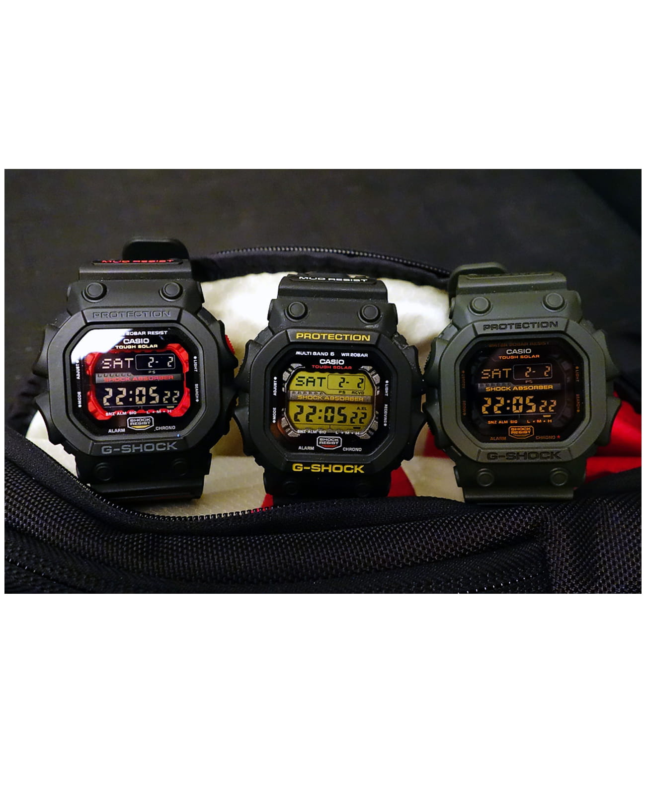 Оригинальные часы Casio Casio G-Shock GXW-56-1AER электронные калибр механизма  общий вид