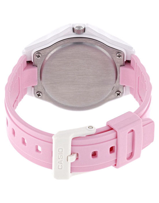 Casio Casio Collection LX-500H-4E3 кварцевые женские часы часы крупный план серебристый циферблата