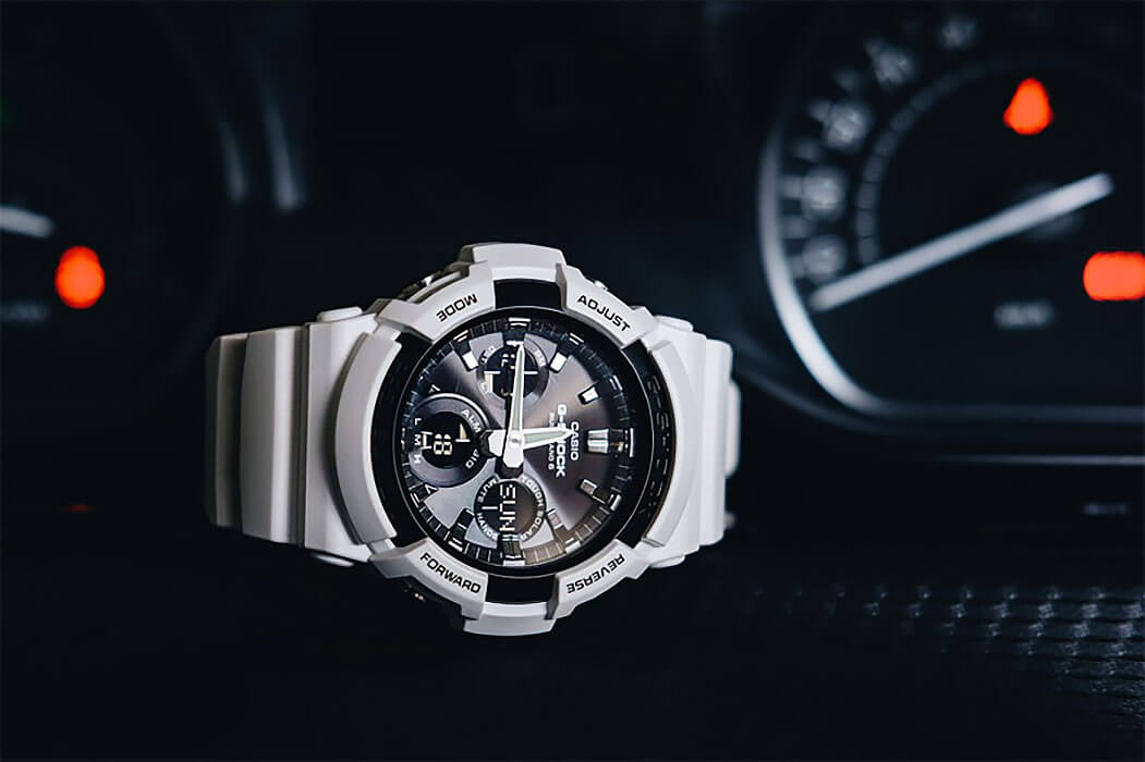 Casio Casio G-Shock GAW-100B-7A  — детали корпуса и пластик