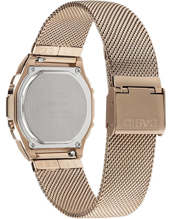 Casio Casio Collection A1000MCG-9, illuminator япония мужские часы на браслете сталь с ip покрытием боковой вид