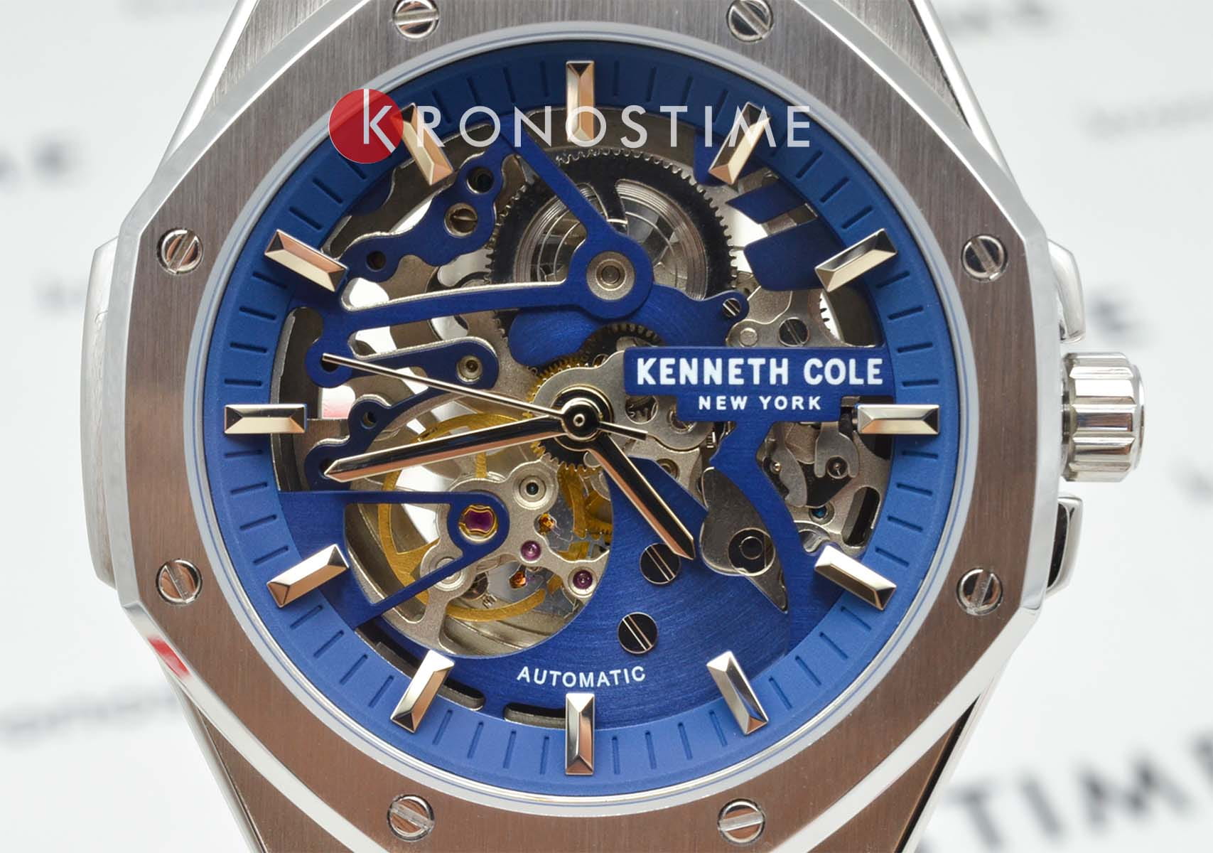Kenneth Cole Kenneth Cole Automatic KCWGY0058901,  сша мужские часы на браслете нержавеющая сталь боковой вид