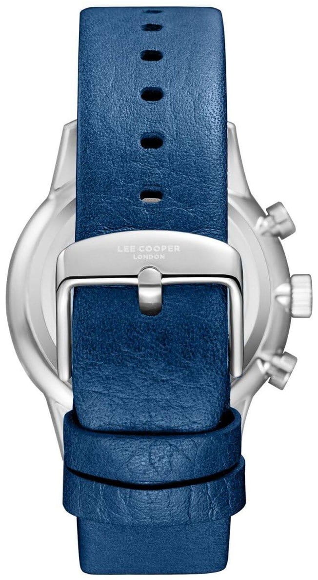 Lee Cooper Lee Cooper LC08001.339,  англия мужские часы на браслете кожаный боковой вид