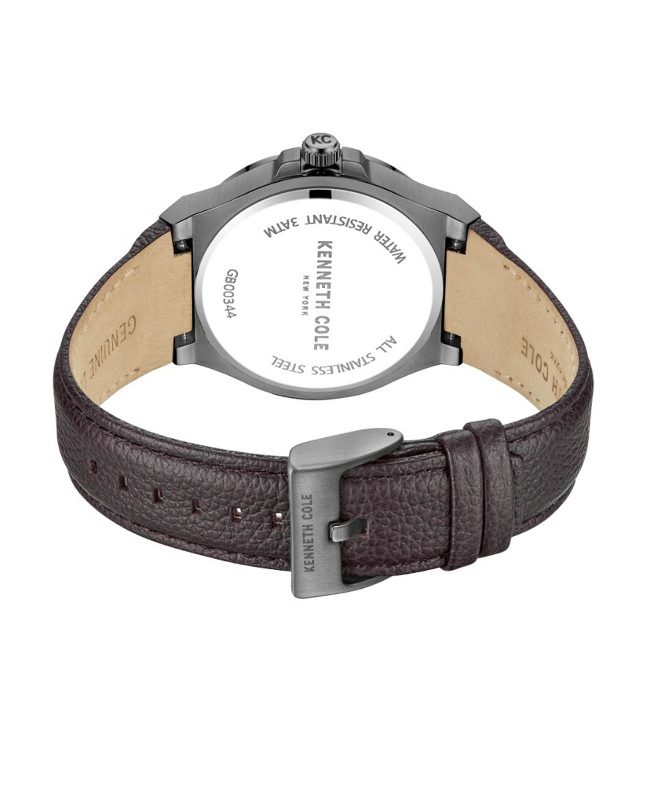 Kenneth Cole KCWGB0034402 мужские часы застежка крупным планом