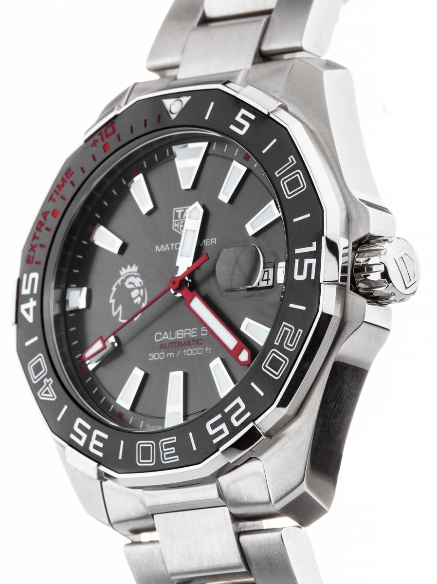 TAG Heuer TAG Heuer Aquaracer WAY201D.BA0927, aquaracer швейцария мужские часы на браслете нержавеющая сталь боковой вид