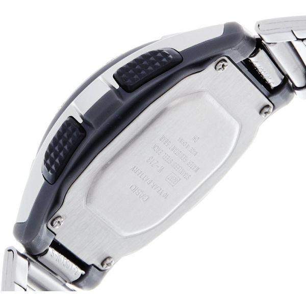 Casio Casio Illuminator W-213D-1A, illuminator япония мужские часы на браслете 18-каратное желтое золото боковой вид