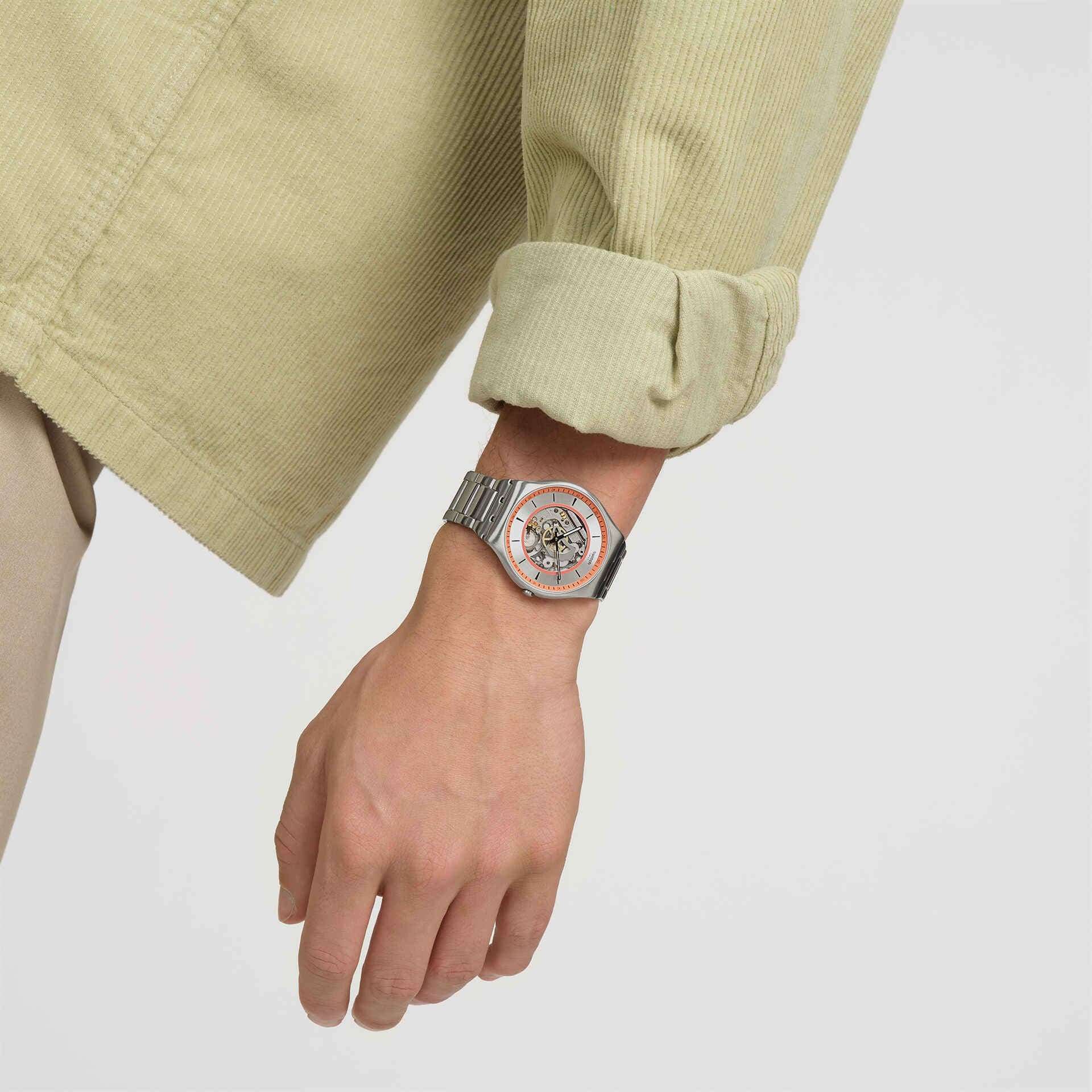 Оригинальные часы Swatch Swatch Skin Irony 42 SS07S144G кварцевые калибр механизма  общий вид