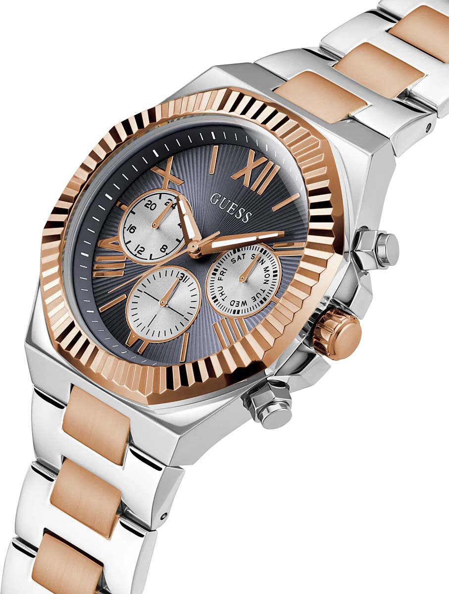 Guess Guess Sport Equity GW0703G4,  сша мужские часы на браслете нержавеющая сталь с ip-покрытием боковой вид