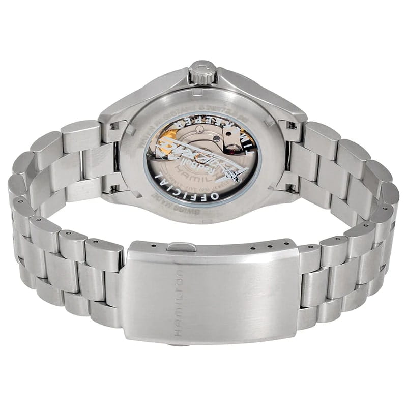 Hamilton Hamilton Khaki Aviation Air Race Auto H76225151 мужские часы белый циферблат на запястье