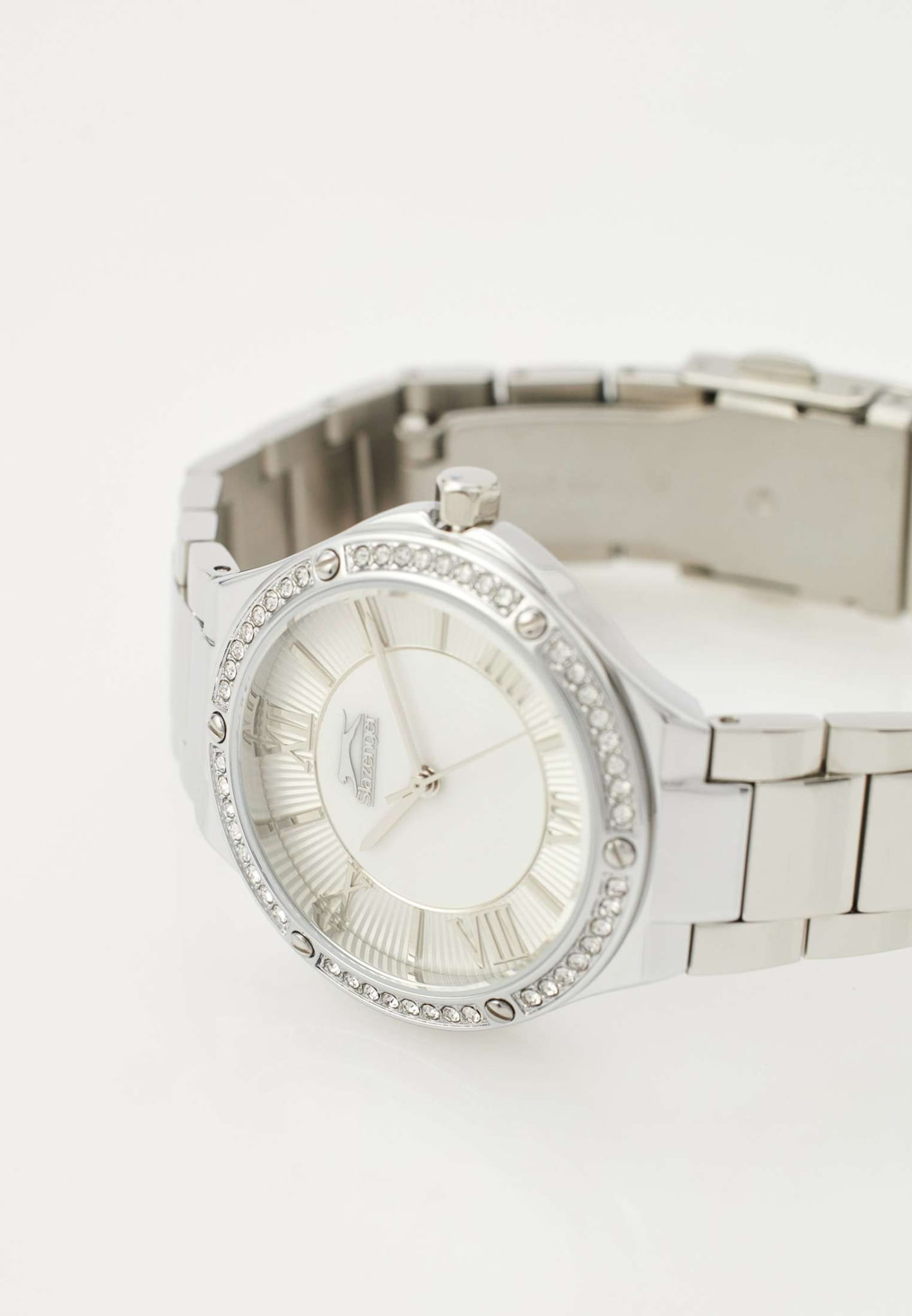 Slazenger Slazenger SL.09.2225.3.01,  англия женские часы на браслете нержавеющая сталь боковой вид