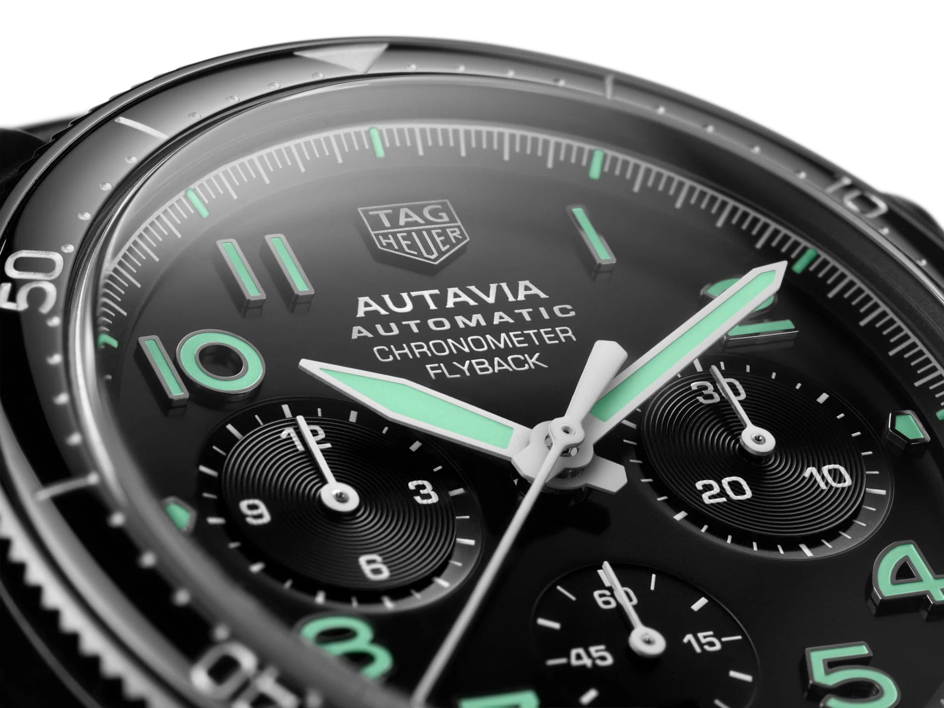 TAG Heuer TAG Heuer Autavia CBE511C.FC8280 мужские часы черный циферблат на запястье