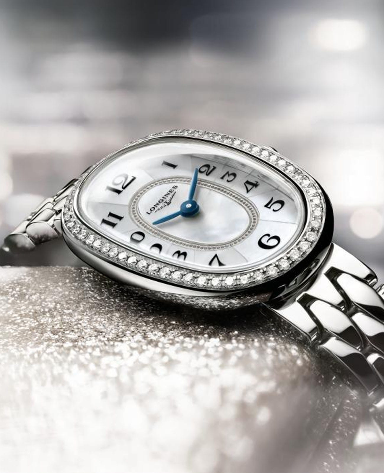 Longines Longines Symphonette L2.305.0.83.6, symphonette швейцария женские часы на браслете нержавеющая сталь боковой вид