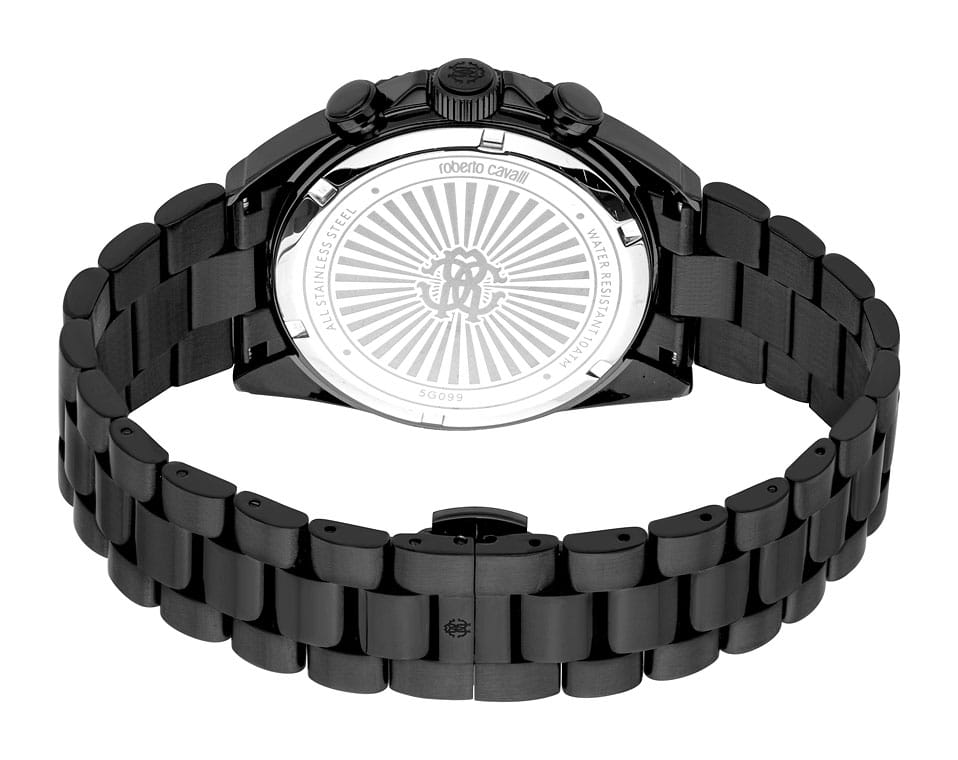 Roberto Cavalli Roberto Cavalli Creazione Uomo RC5G099M0055,  италия мужские часы на браслете нержавеющая сталь с pvd-покрытием боковой вид