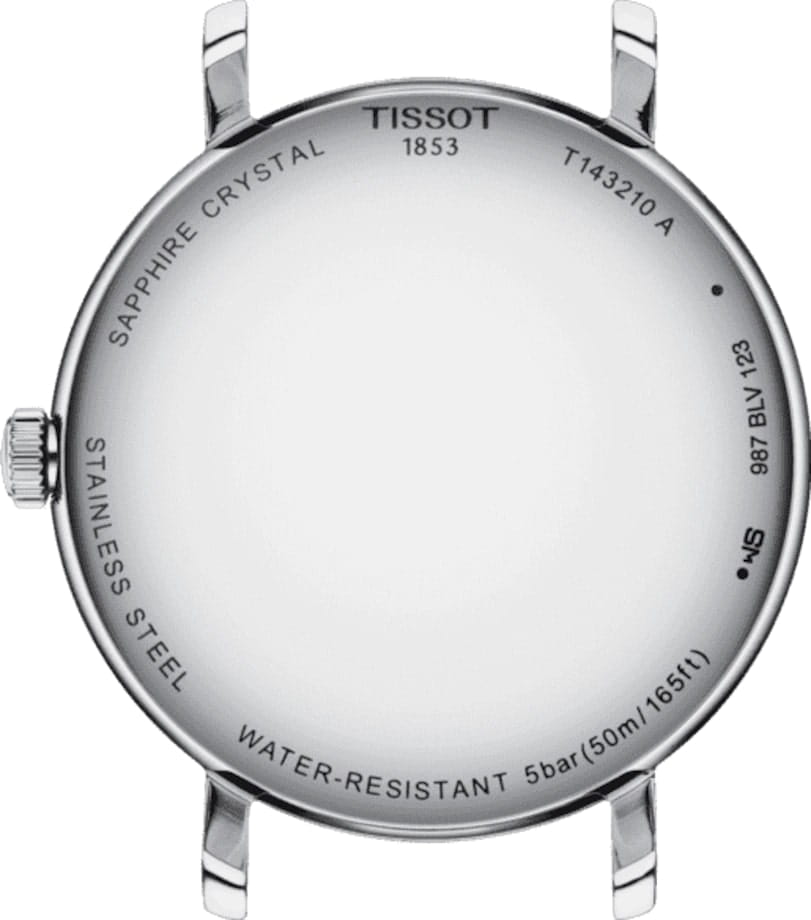 Оригинальные часы Tissot Tissot Everytime Lady T143.210.11.041.00 кварцевые калибр механизма eta f05.412 общий вид