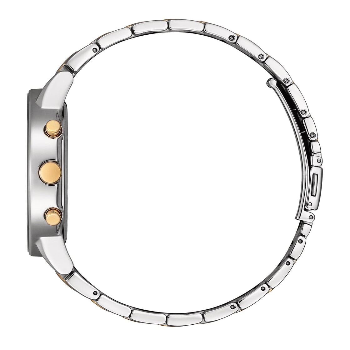 Citizen Citizen Eco-Drive AT2244-84L, eco-drive япония мужские часы на браслете нержавеющая сталь с ip-покрытием боковой вид