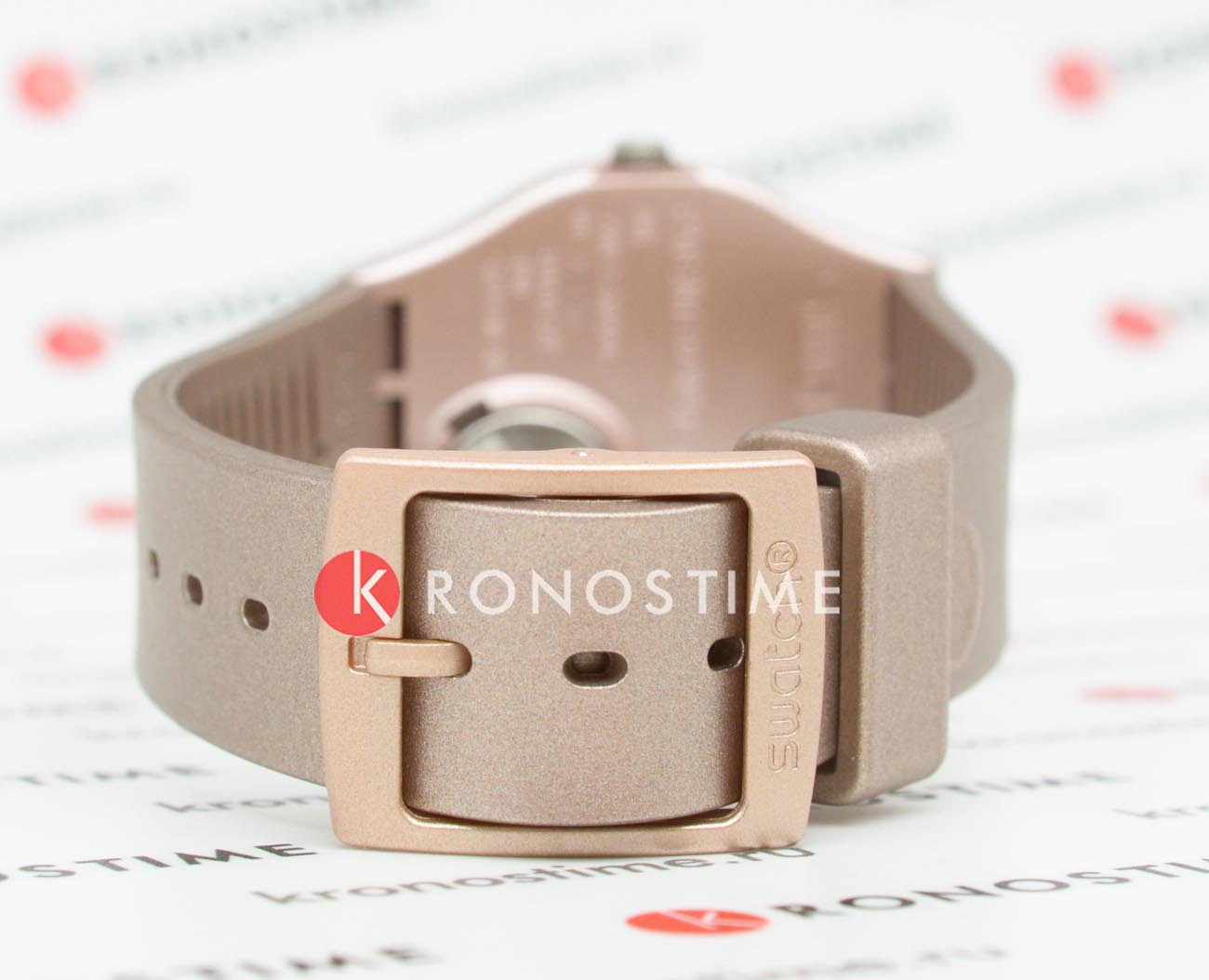 Swatch Swatch Gent Standard GP403 кварцевые мужские часы часы крупный план розовый циферблата