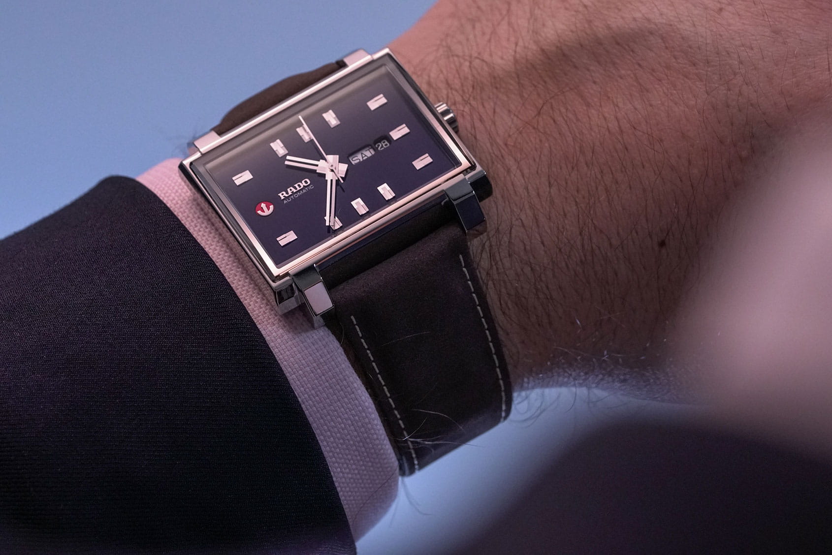 Rado Rado Diamaster R33017155 мужские часы черный циферблат на запястье