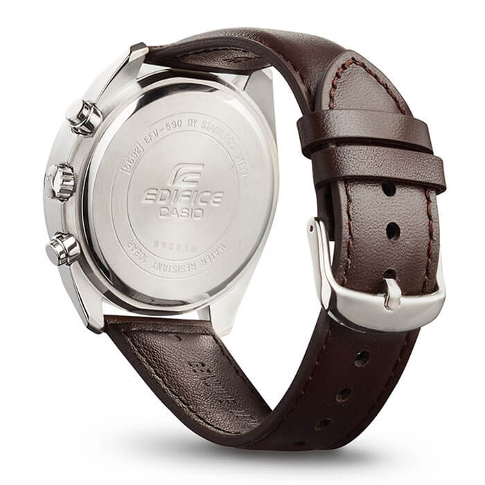 Casio Casio Edifice EFV-590L-1A EFV - задняя крышка металл сталь корпуса, япония часы