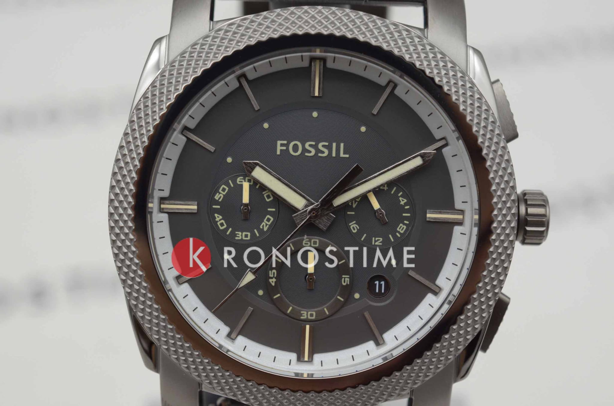 Fossil Fossil Machine FS5172 , наручные мужские часы фото под углом