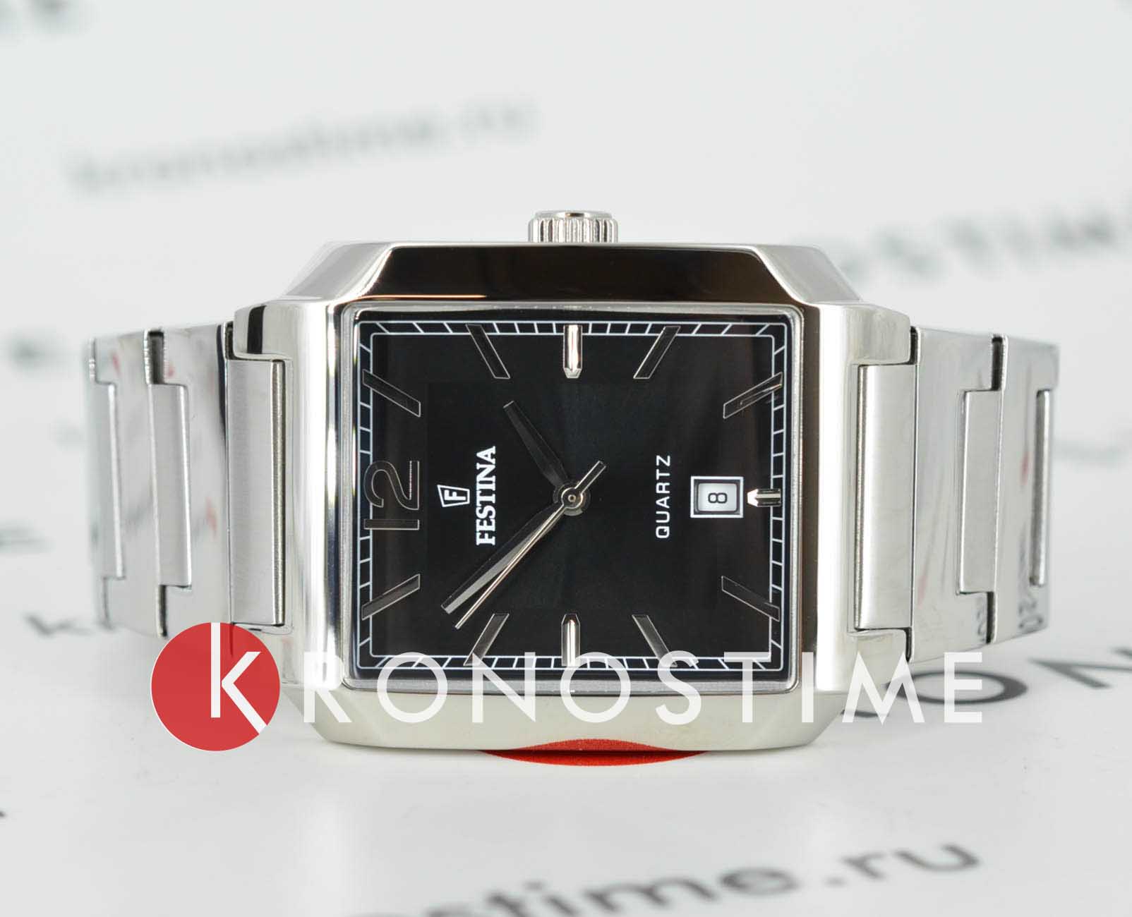 Festina Festina On The Square F20677/4 , наручные мужские часы фото под углом