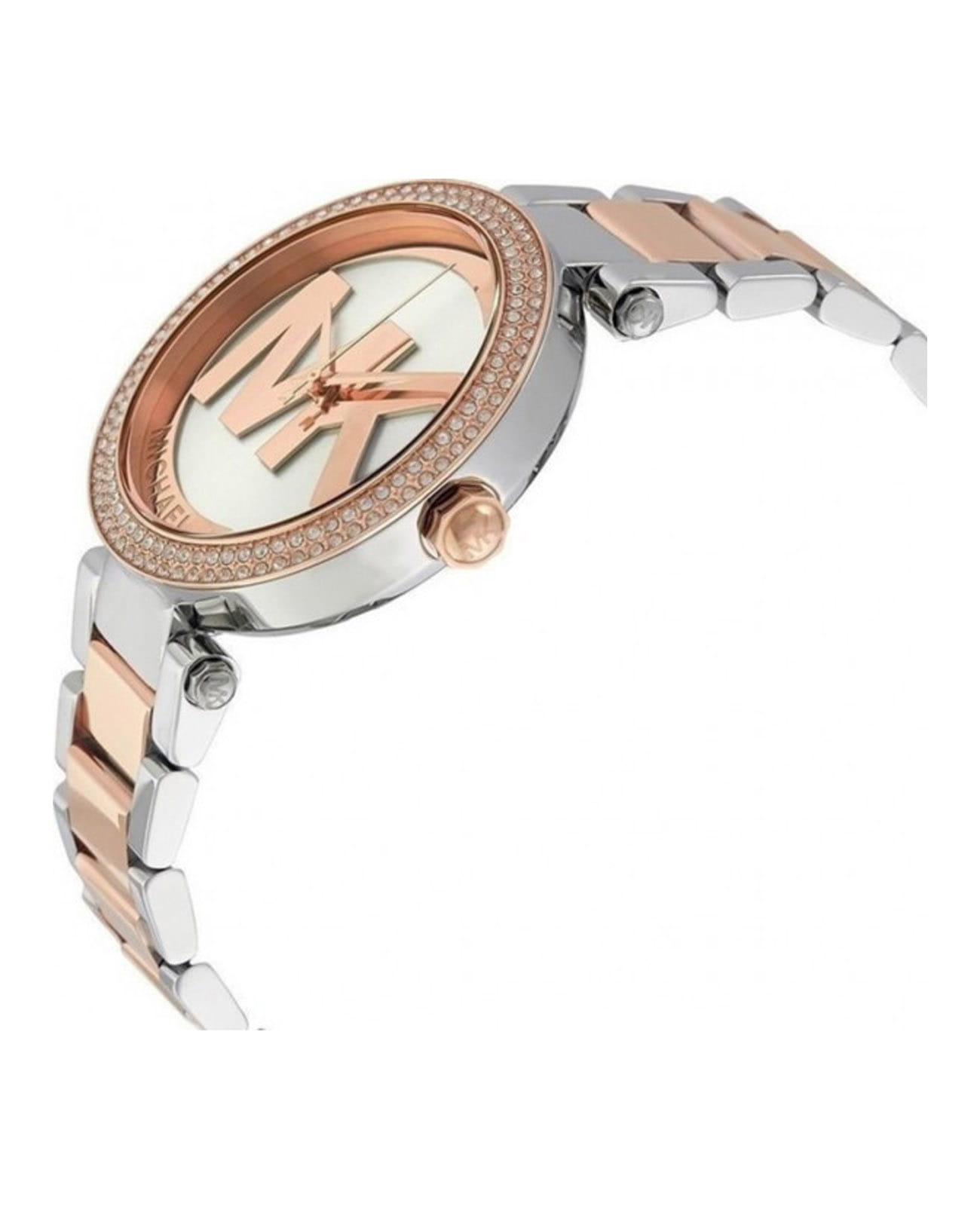 Michael Kors Michael Kors Parker MK6314,  сша женские часы на браслете нержавеющая сталь с pvd-покрытием боковой вид