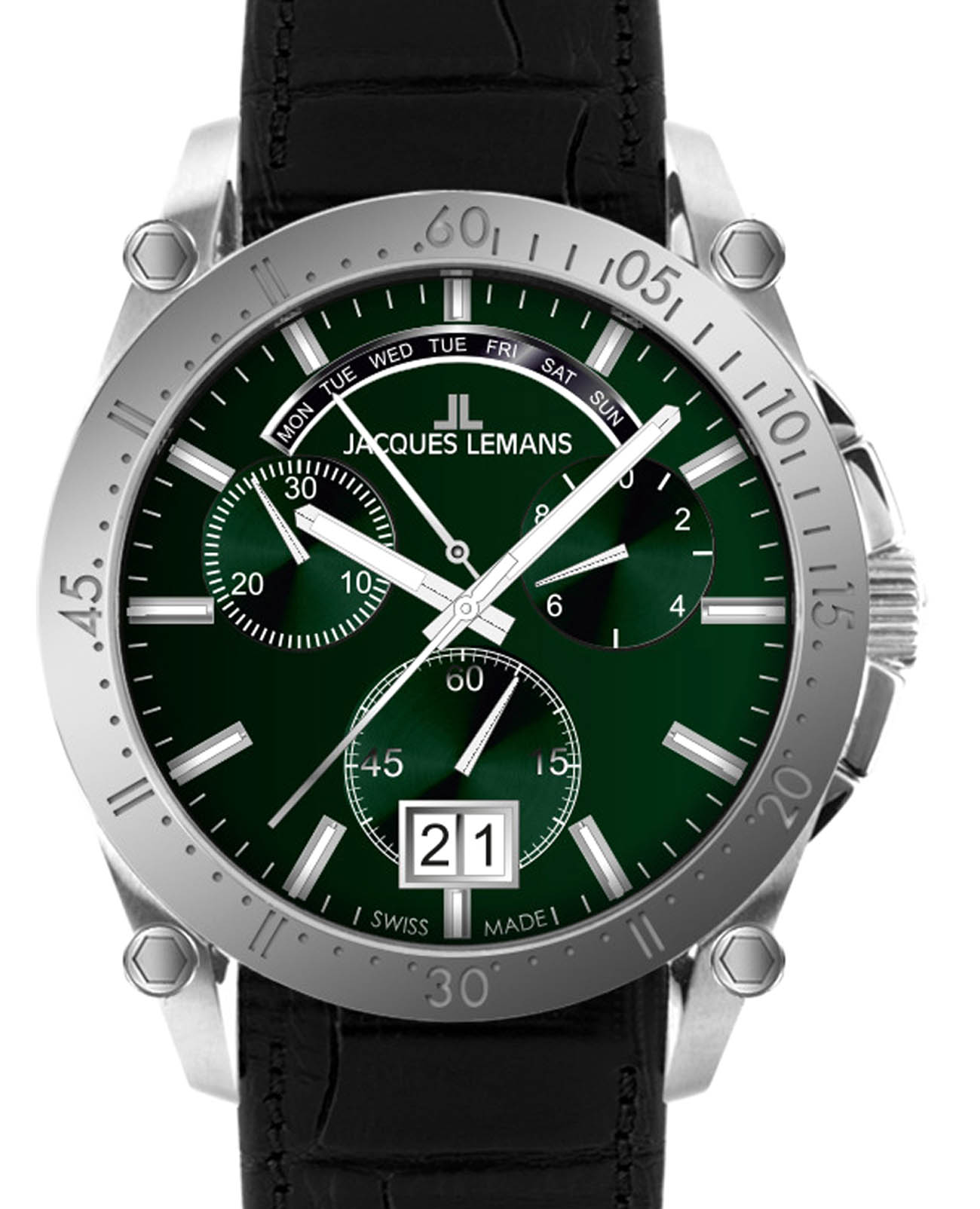 Jacques Lemans Jacques Lemans Derby 1-2198B , наручные мужские часы фото под углом