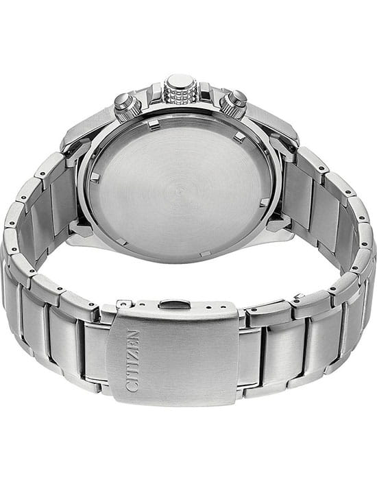 Citizen AT2431-87L,  япония мужские часы на браслете нержавеющая сталь боковой вид