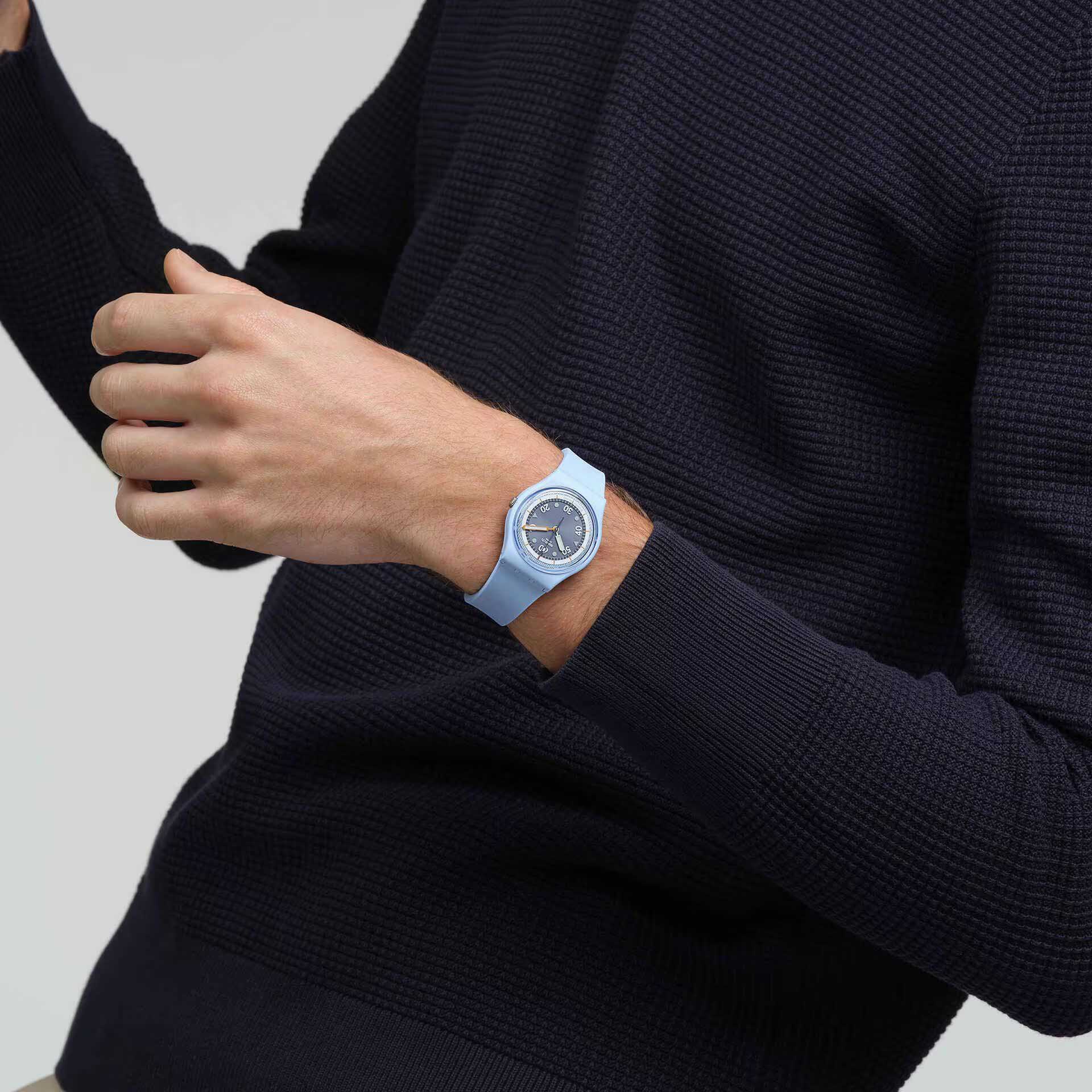 Swatch Swatch Gent Bioceramic Standard SO31L100  — детали корпуса и силикон